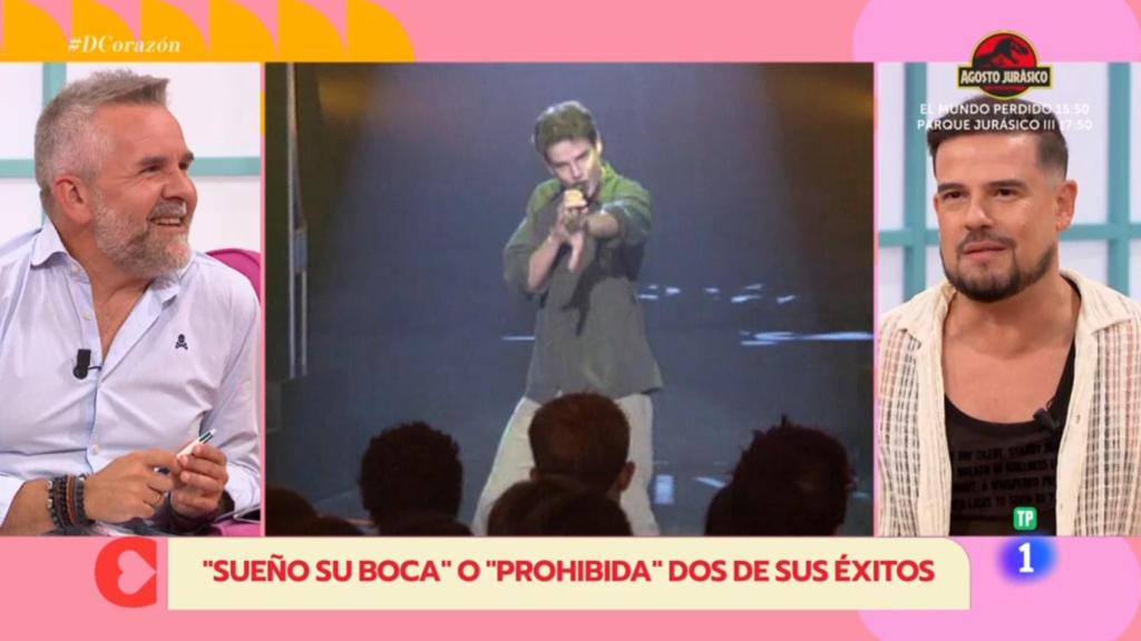 Jorge Borrajo y Raúl en 'D Corazón'.