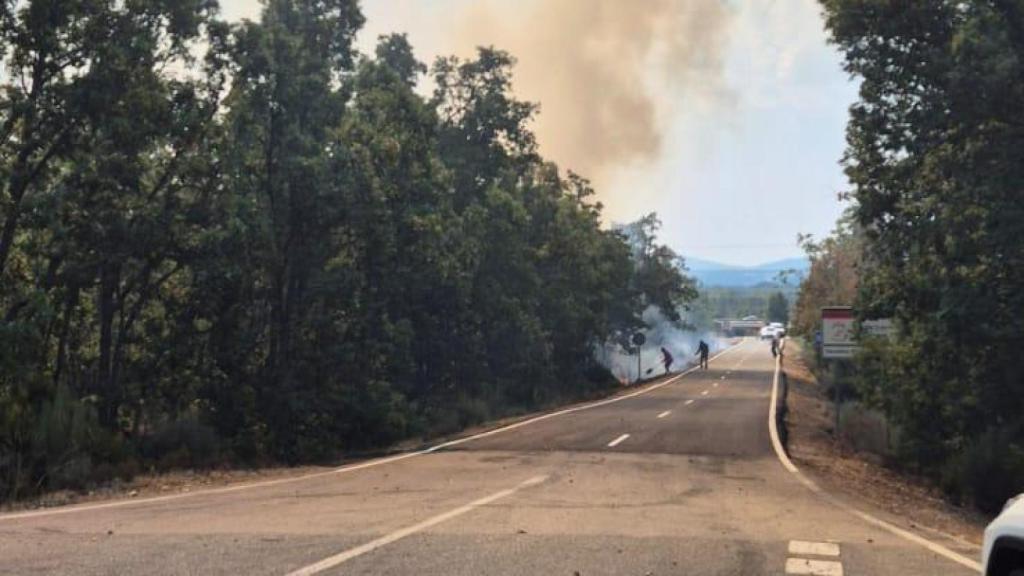 Incendio en Valdemerilla