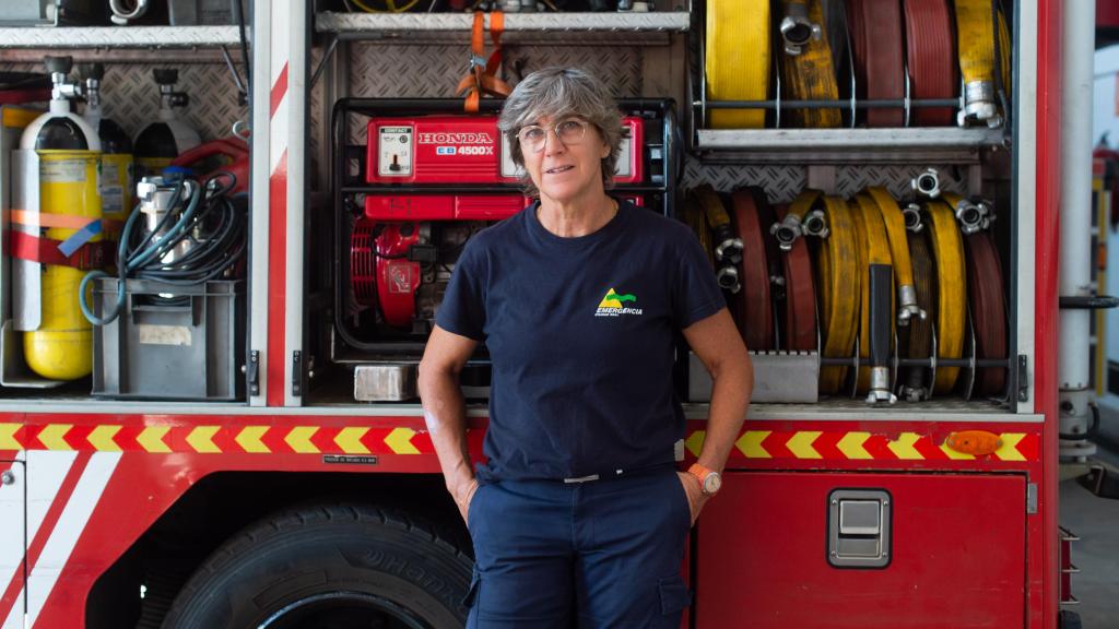 María Luisa Cabañero ante el objetivo.