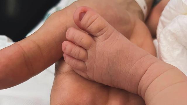 La primera hija de Irene Sánchez-Escribano. Foto: Instagram de la atleta.