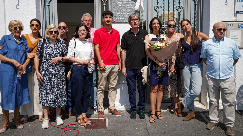 Homenaje al doctor Jaime Fernández Cuadrado, en su tierra natal