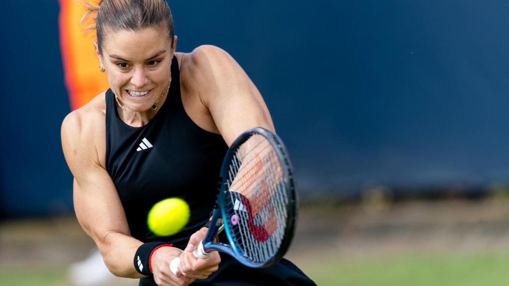Maria Sakkari, durante un partido el año pasado.