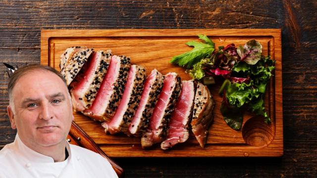 El chef José Andrés en un montaje de El Español