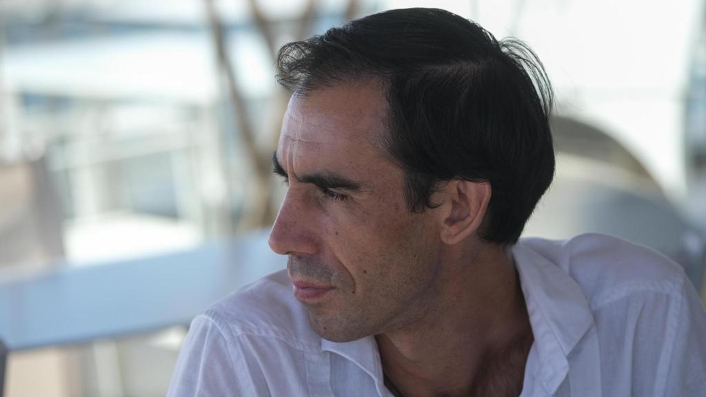 Saúl Jiménez Fortes durante la entrevista con EL ESPAÑOL de Málaga