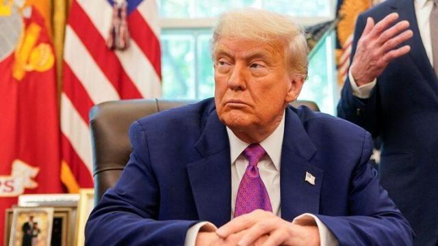 Donald Trump en el Despacho Oval de la Casa Blanca.