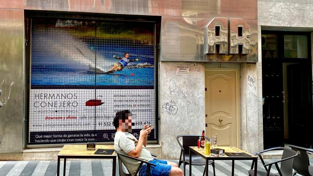 En este sitio se ubicaba la Sauna Azul.