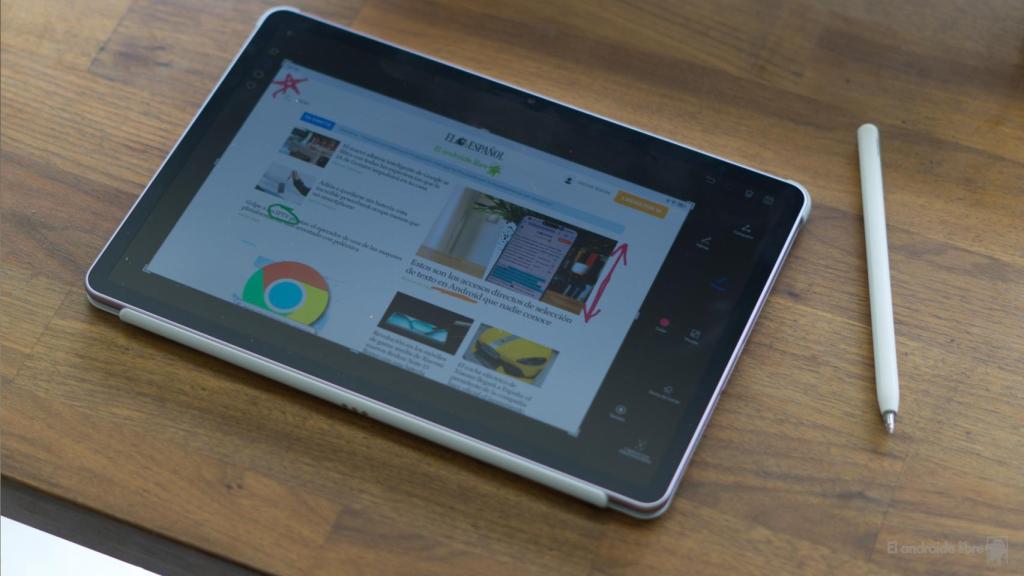 Anotaciones con la Huawei MatePad 11.5