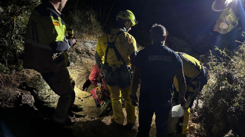 Operativo de rescate. Foto: Diputación de Albacete.