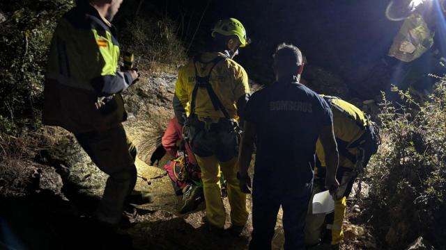Operativo de rescate. Foto: Diputación de Albacete.