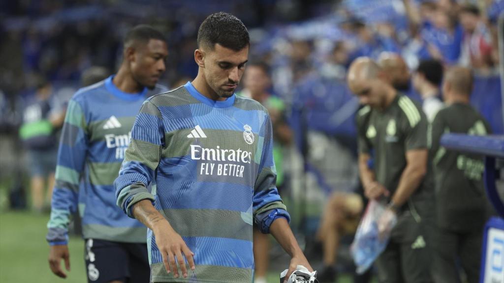 Dani Ceballos, de camino al banquillo del Real Madrid en Oviedo