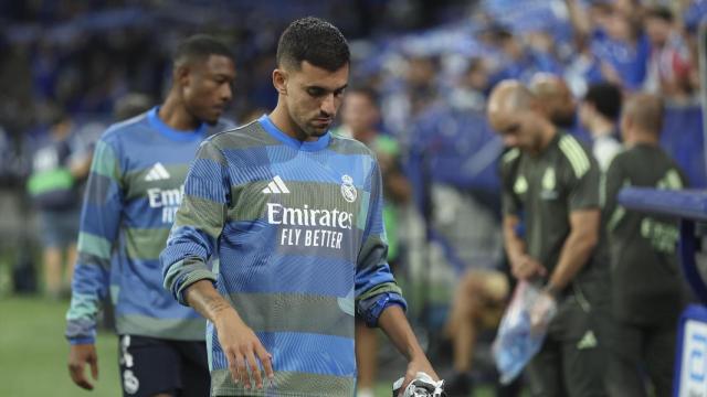 Dani Ceballos, de camino al banquillo del Real Madrid en Oviedo