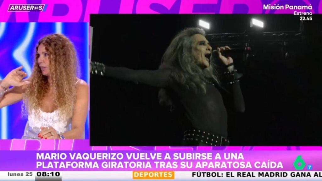 Angie Cárdenas, en la primera entrega de la temporada de 'Aruser@s'.