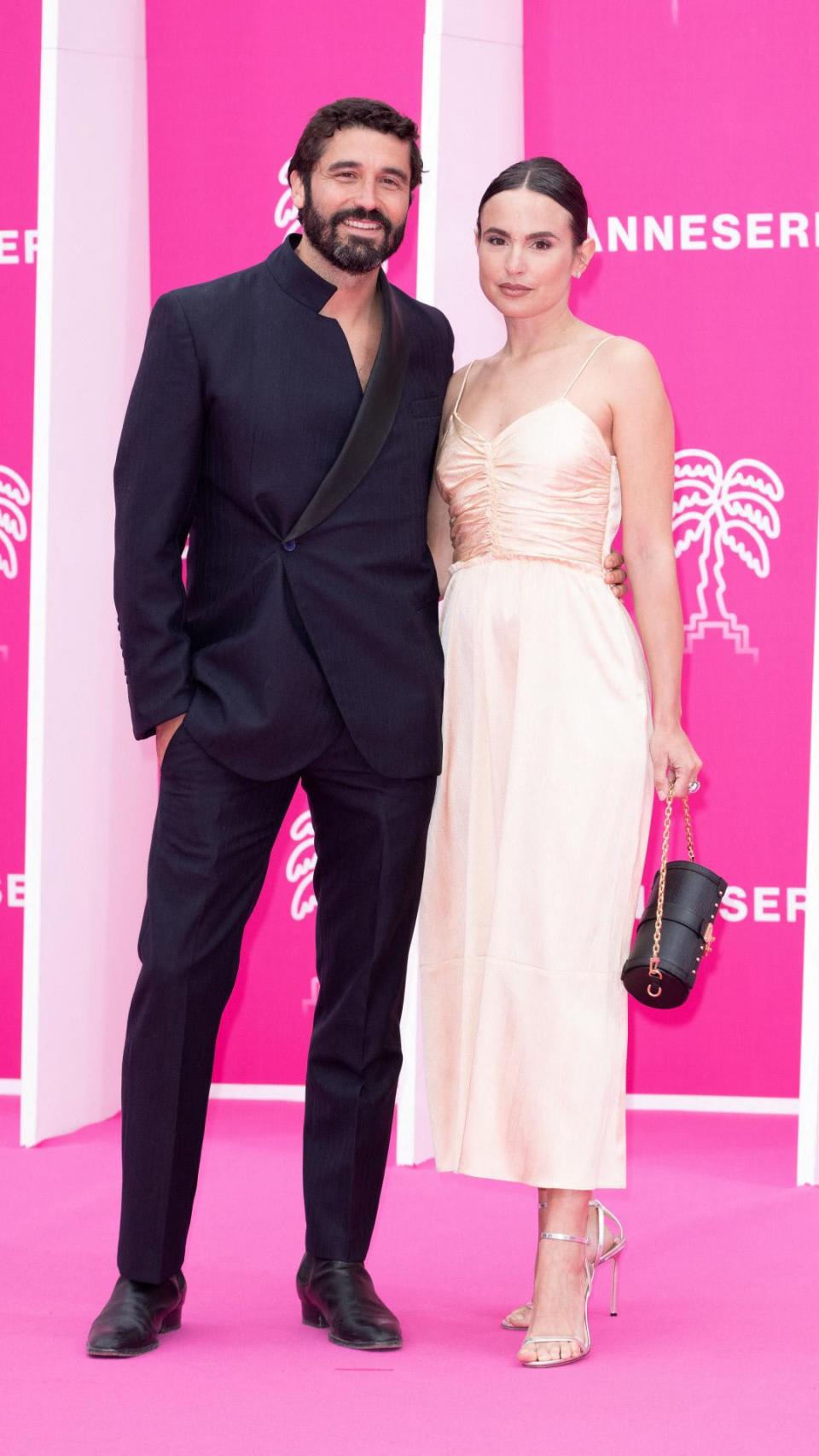 Álex García y Verónica Echegui, en el Festival Internacional de Cannes en 2022.