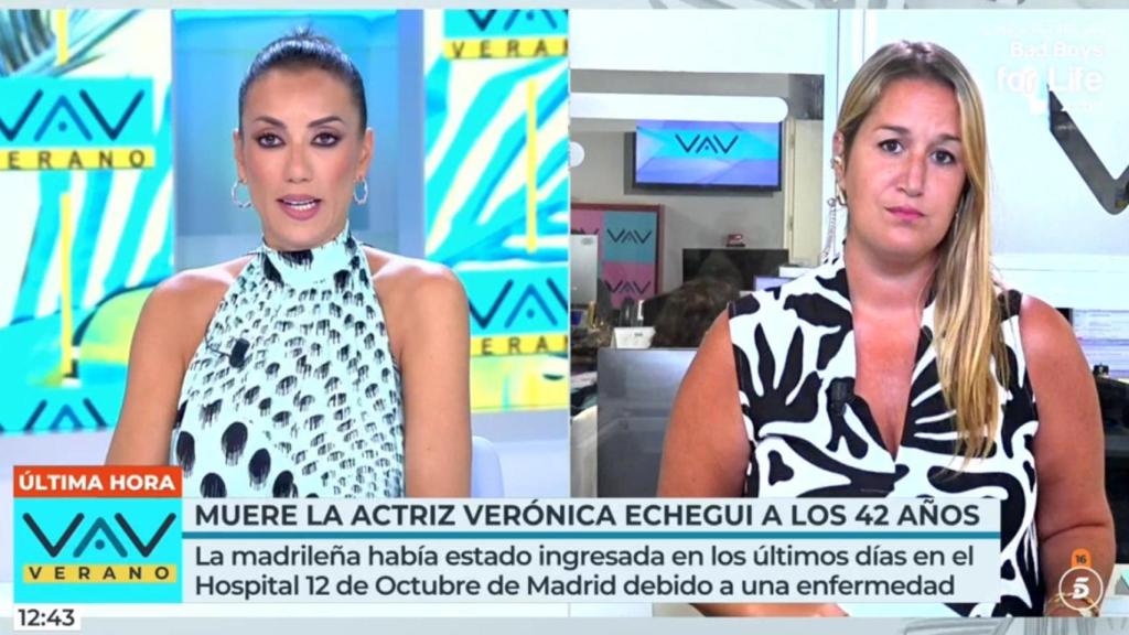 Patricia Pardo y Natalia Autrán, en 'Vamos a ver'.