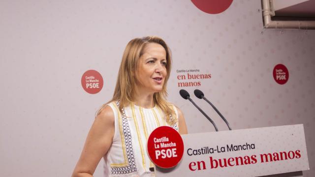 La vicesecretaria general del PSOE de Castilla-La Mancha y eurodiputada, Cristina Maestre. Foto: PSOE CLM.