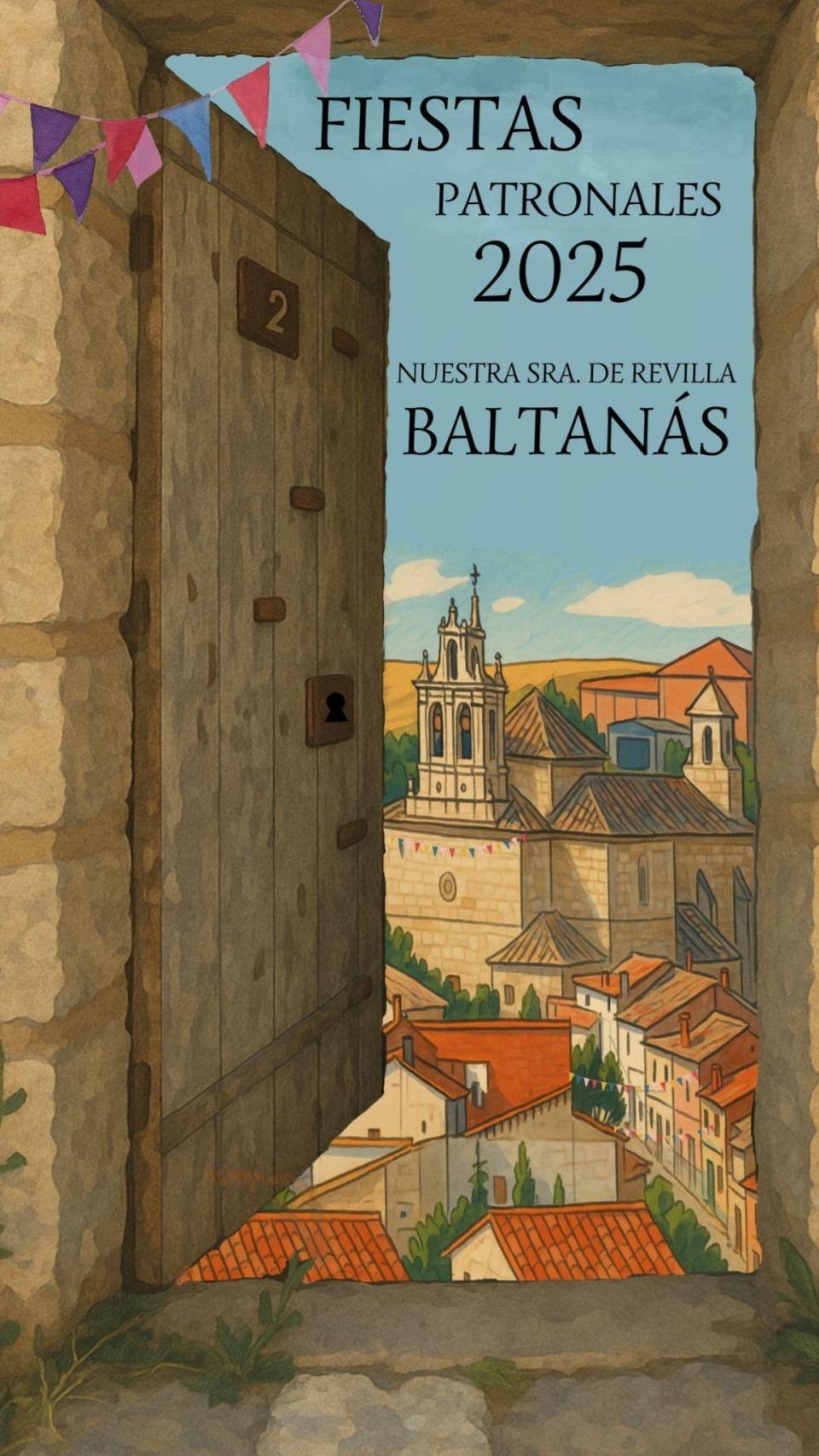 Cartel de las Fiestas Patronales de Baltanás