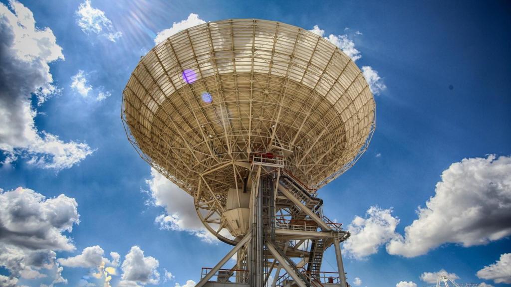 Antena de la Estación Espacial de la NASA en Madrid