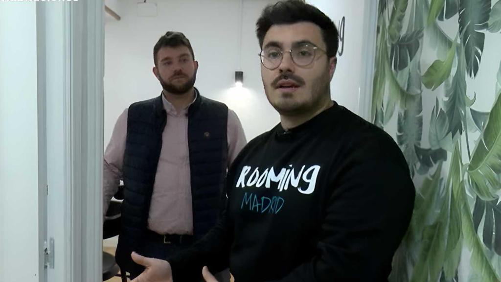 Los empresarios Juan y Roberto.