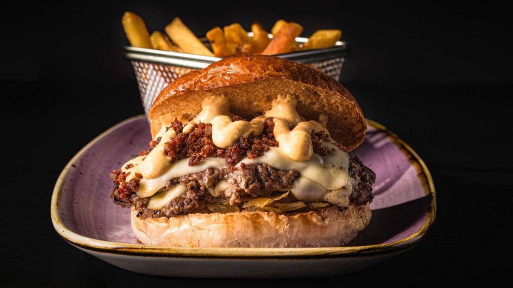 Una de las 'burgers' de la hamburguesería gallega.