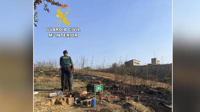 La Guardia Civil detiene al presunto autor del incendio en Molinaseca.