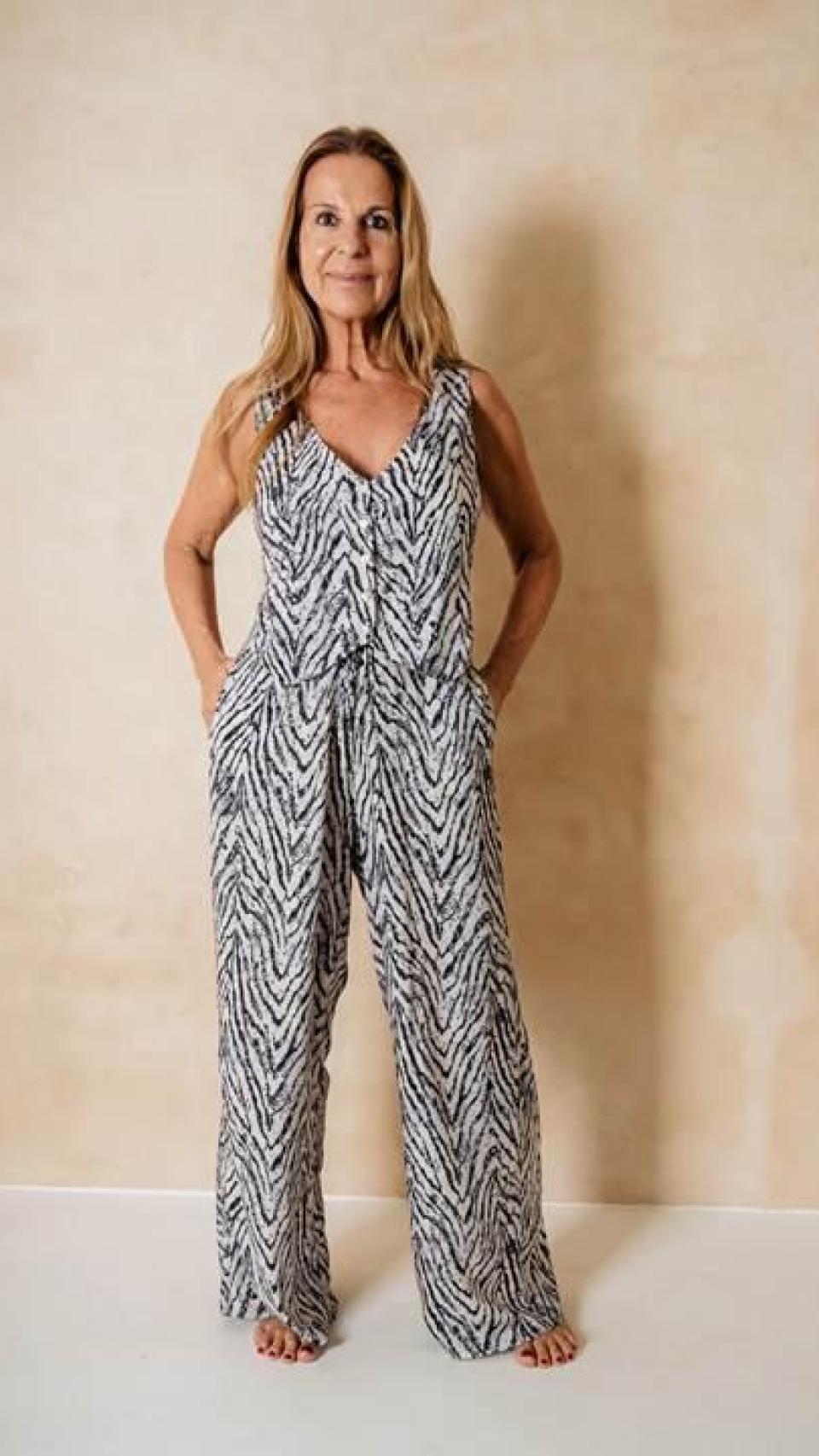 El conjunto 'animal print'.