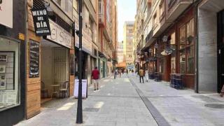 Calle Jerónimo Blancas de Zaragoza.