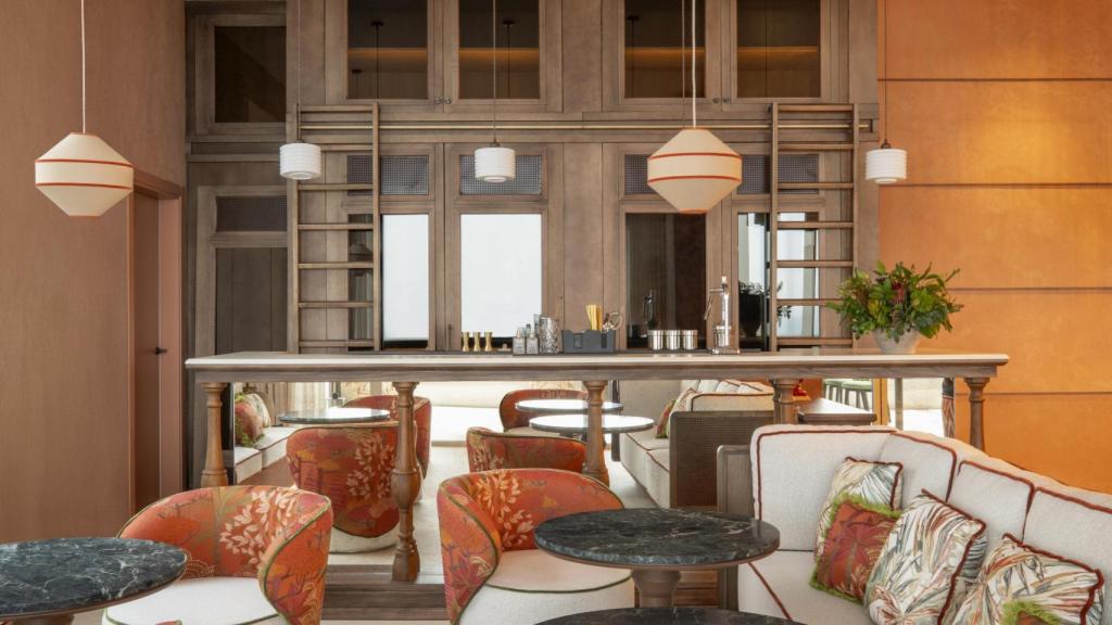 El bar de Dalmar en el hotel Fairmont La Hacienda.