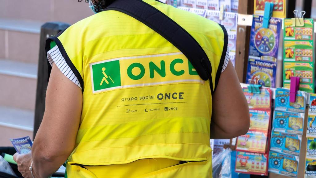 Un cuponera de la ONCE.