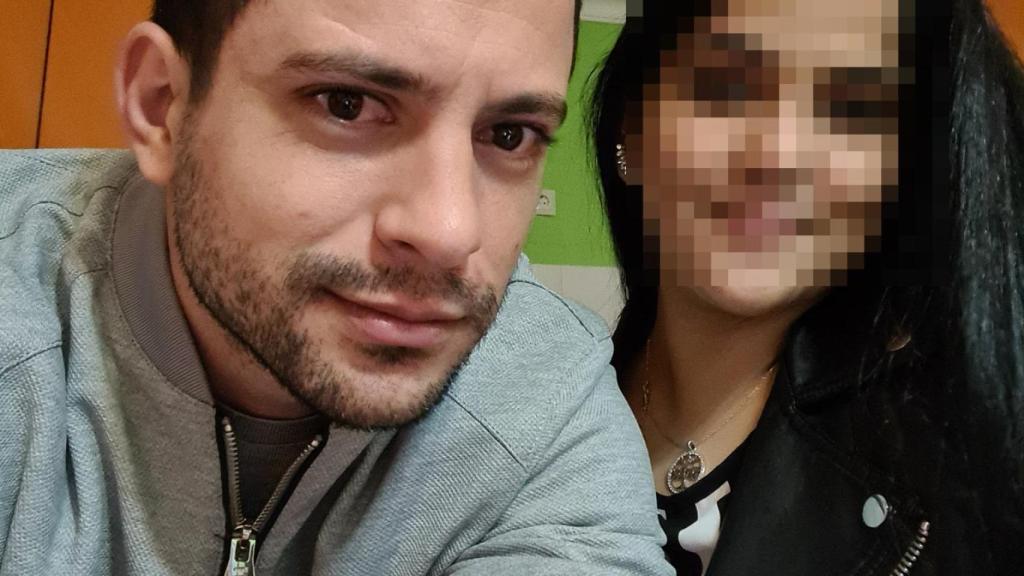 Geraldo, junto a su pareja, en una foto compartida en redes sociales antes del inicio de la guerra de Ucrania.