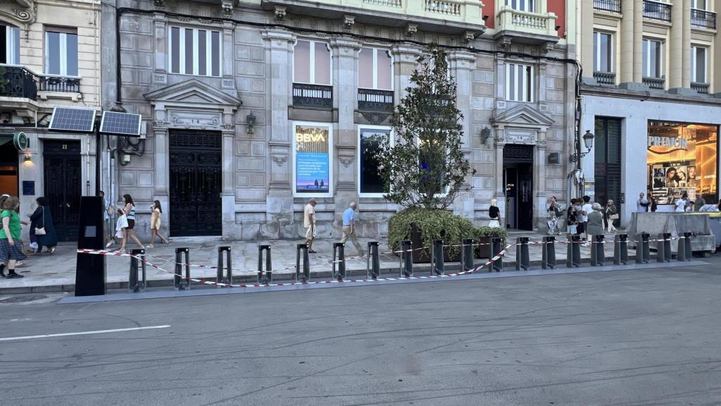 Imagen de la nueva base de Bici Coruña en Cantón Pequeño.