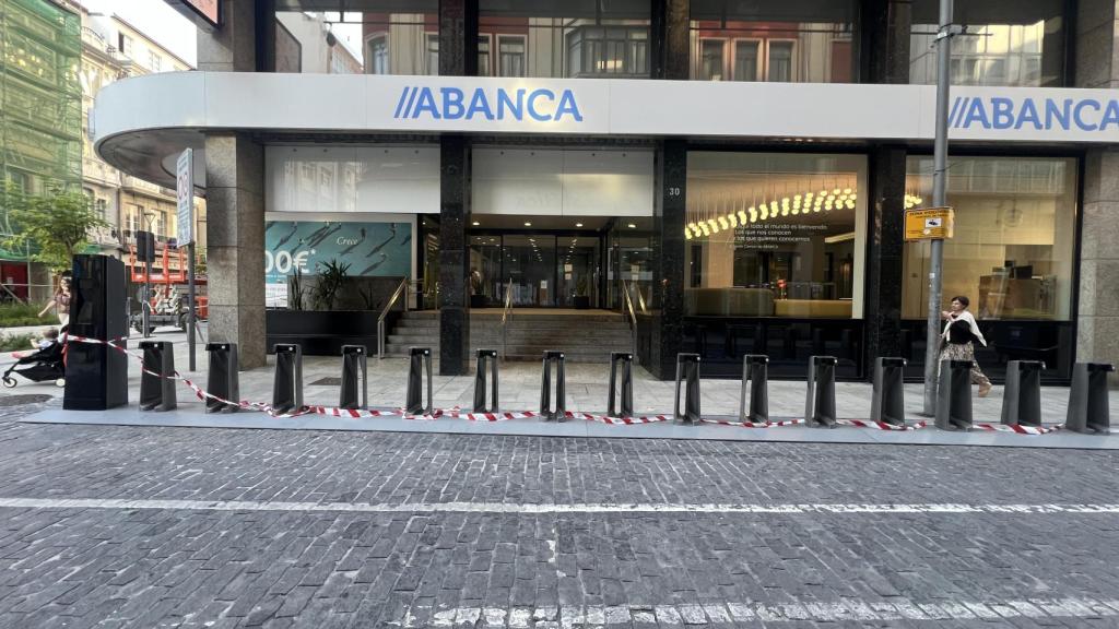 Imagen de la nueva base de Bici Coruña en rúa Nova.