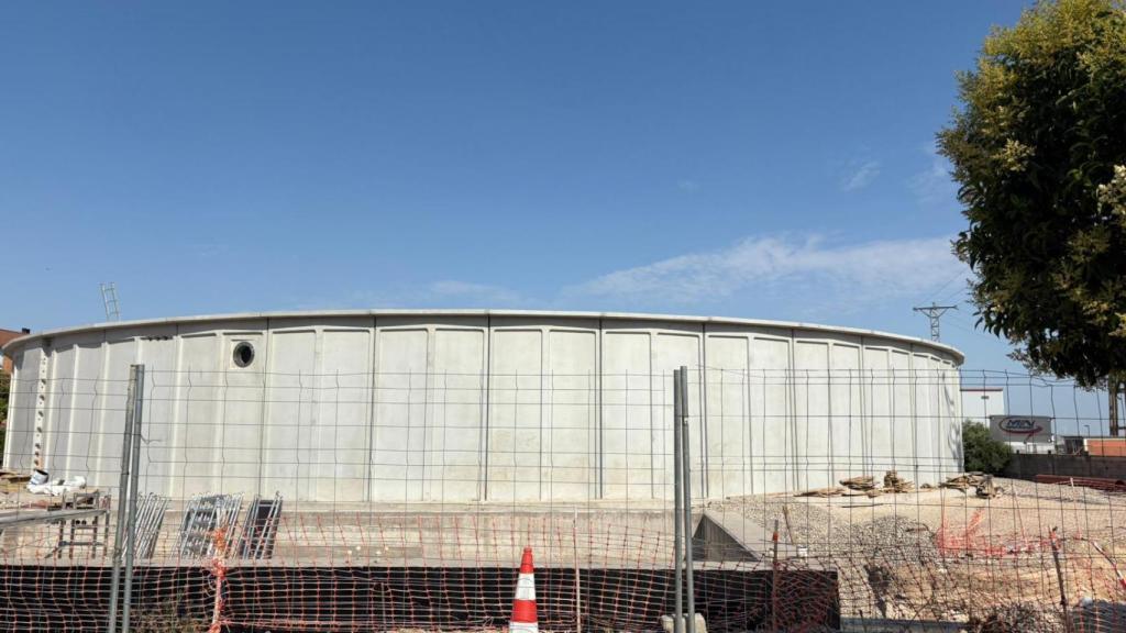 Nuevo depósito de agua en Villanueva de Gállego