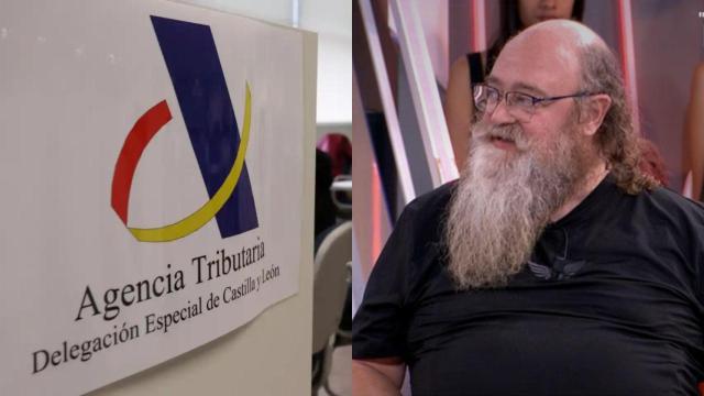 Imagen de la Agencia Tributaria y Javier Sanz.