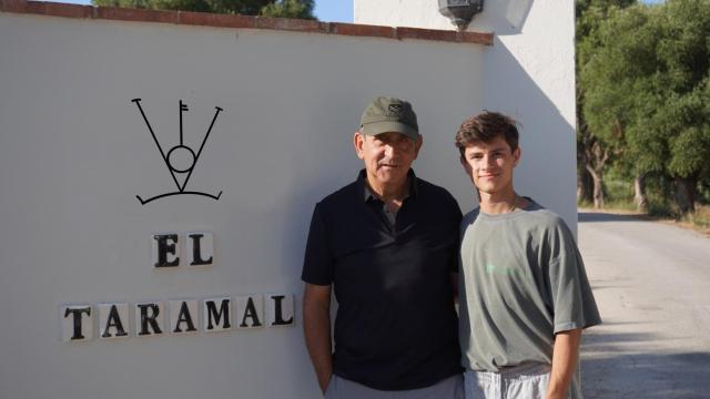 Juan José Vera y Aarón Palacio en 'El Tamaral'