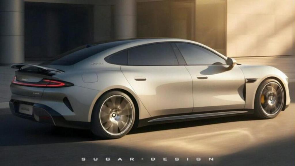 Imagen renderizada de cómo sería el Xiaomi SU7 L