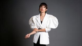 La actriz, en un posado para Magas.