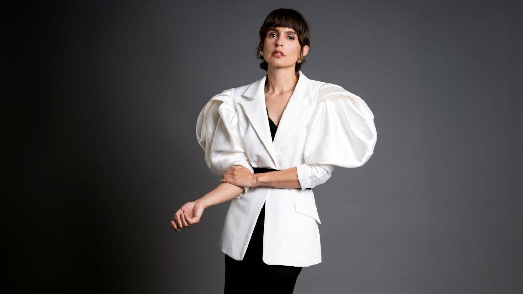 La actriz, en un posado para Magas.