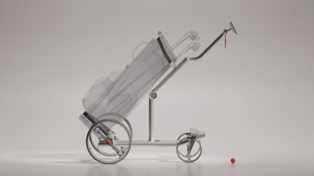El carrito de golf iXi.