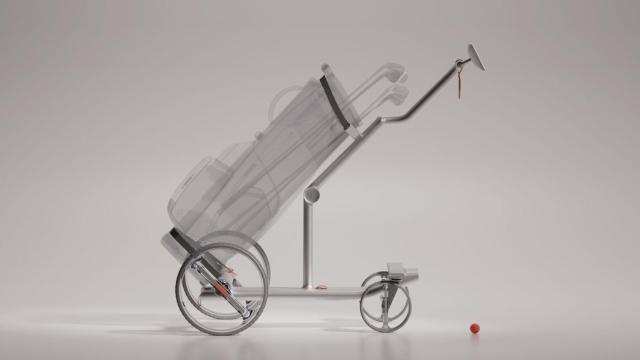 El carrito de golf iXi.