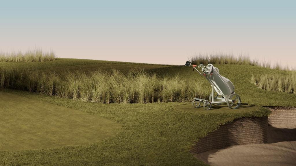 El carrito de golf iXi.