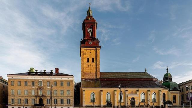 La Iglesia Alemana de Gotemburgo, en Suecia.