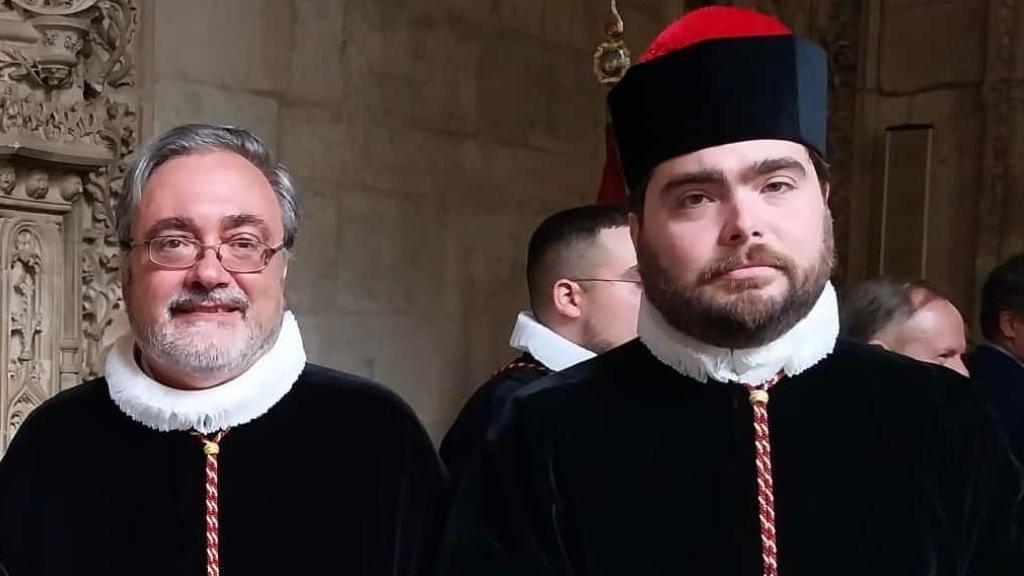 Antonio Casado Poyales (i) y José María San Román Cutanda (d).