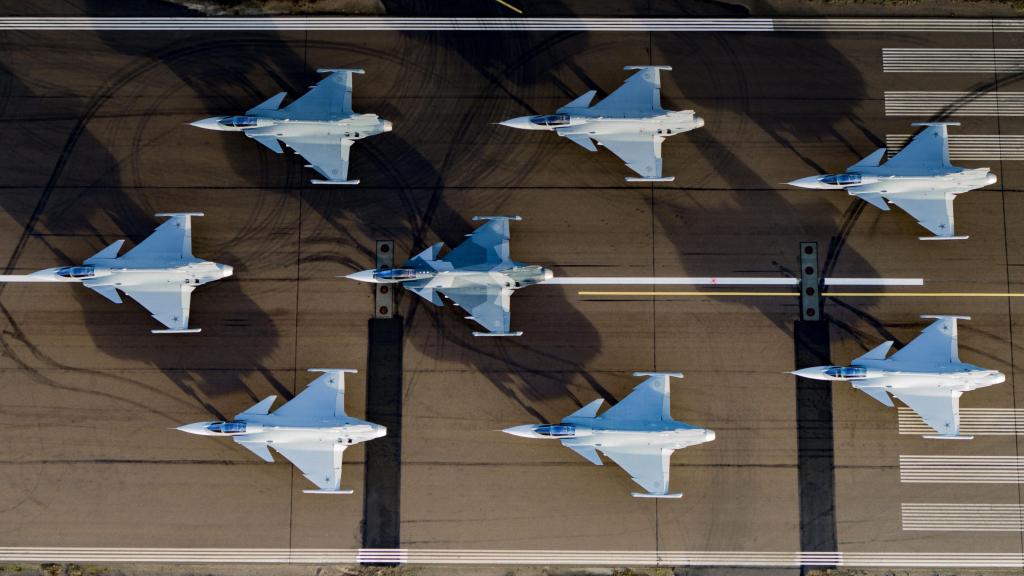 Aviones de combate Gripen E/F