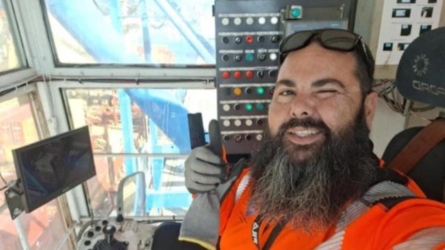 Una imagen de Juanma trabajando.