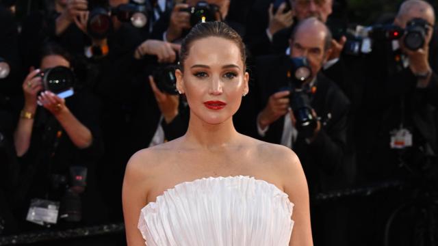 Jennifer Lawrence, en el pasado Festival de Cannes. Foto:  Doug Peters/PA Wire/dpa