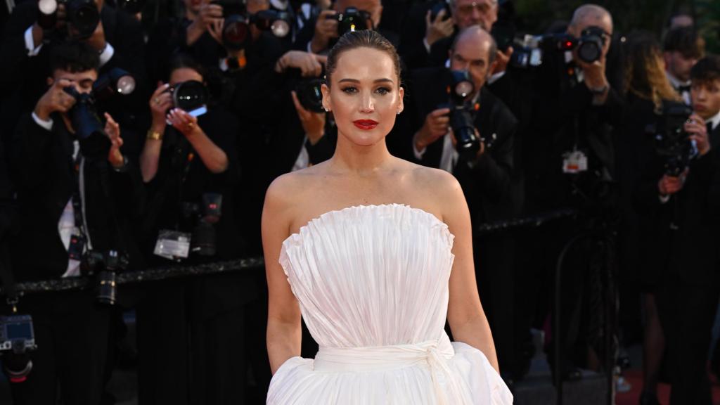 Jennifer Lawrence, en el pasado Festival de Cannes. Foto:  Doug Peters/PA Wire/dpa