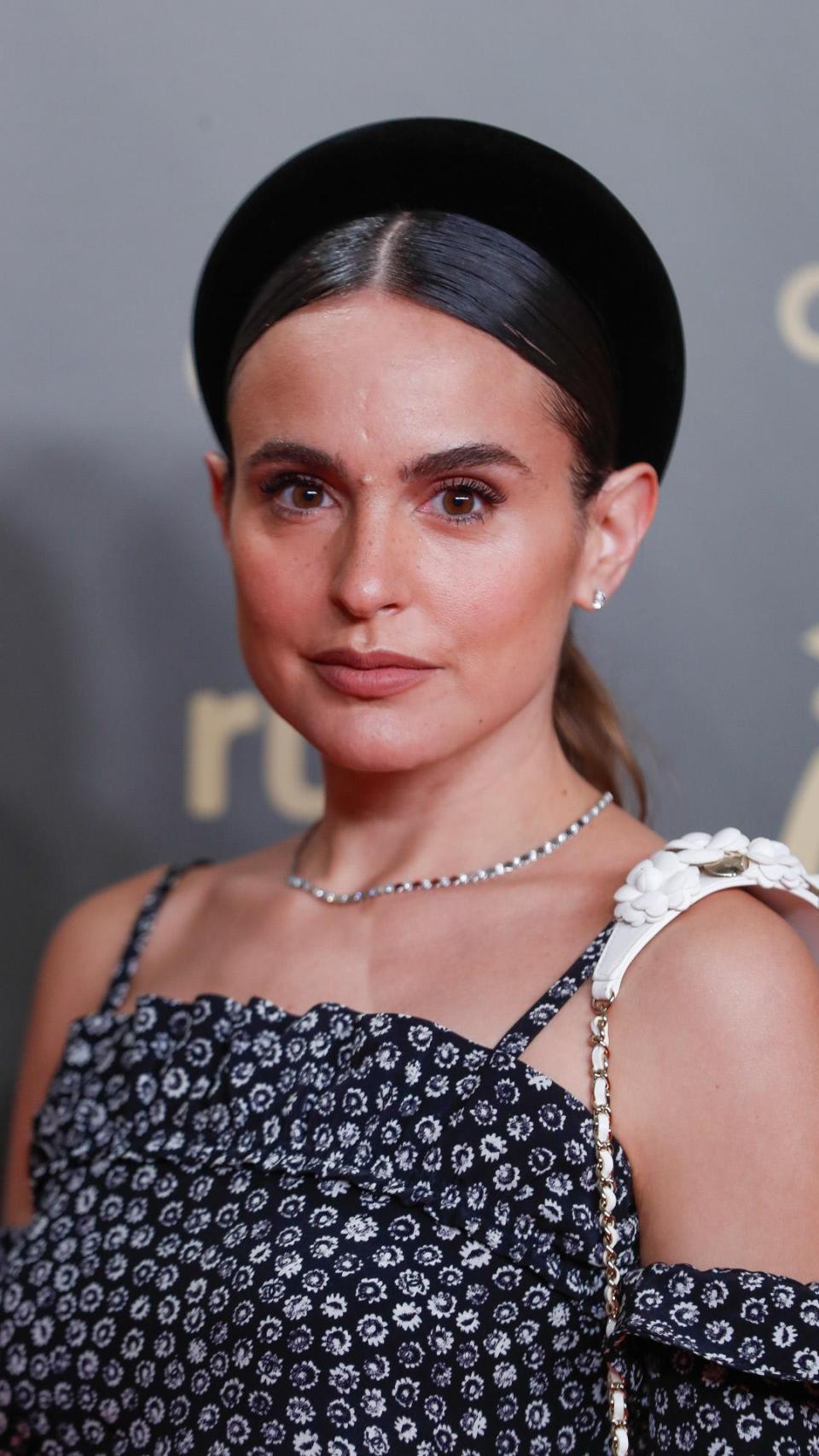 Verónica Echegui en un acto público.