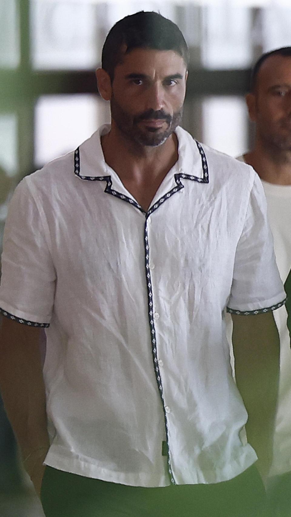 Álex García, devastado.