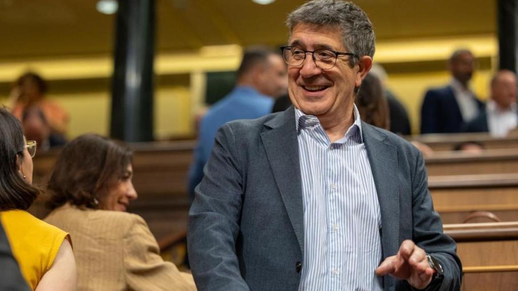 El portavoz del PSOE en el Congreso, Patxi López.
