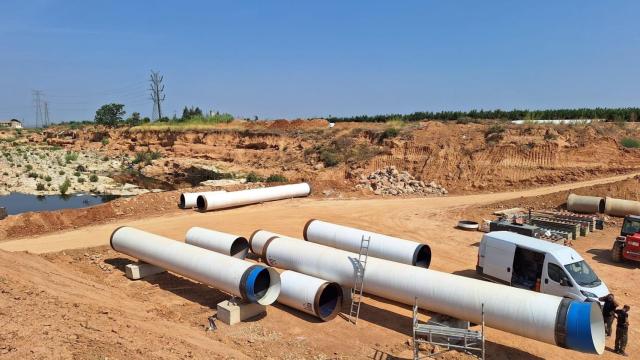 Las obras de emergencia en el canal Júcar-Turia entran en su fase final.